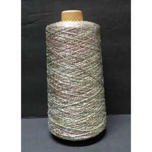 Kreinik Metallic Thread Ombre Misty Lime # 1100 -250GRS Japan 8 Ply Twist 2100M